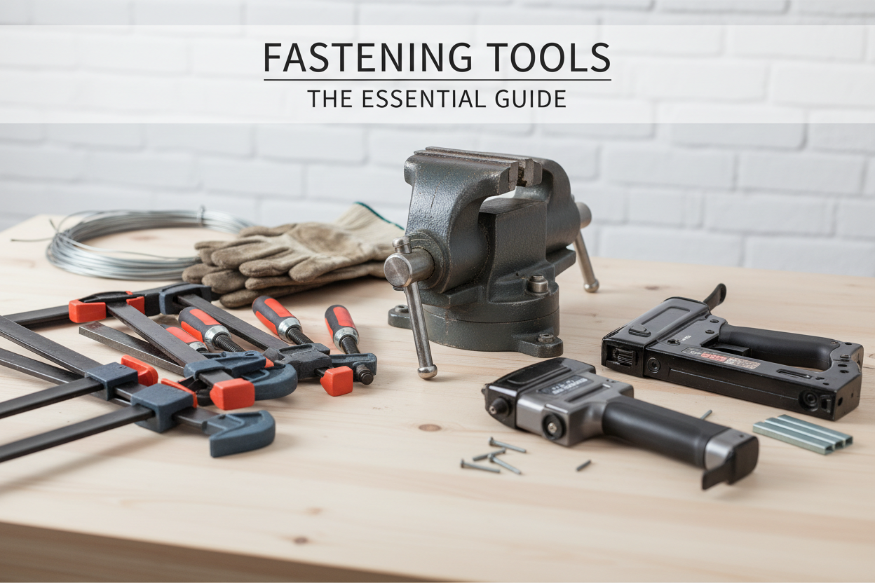 Fastening Tools: Clamps, Staple Guns & More for Secure Results