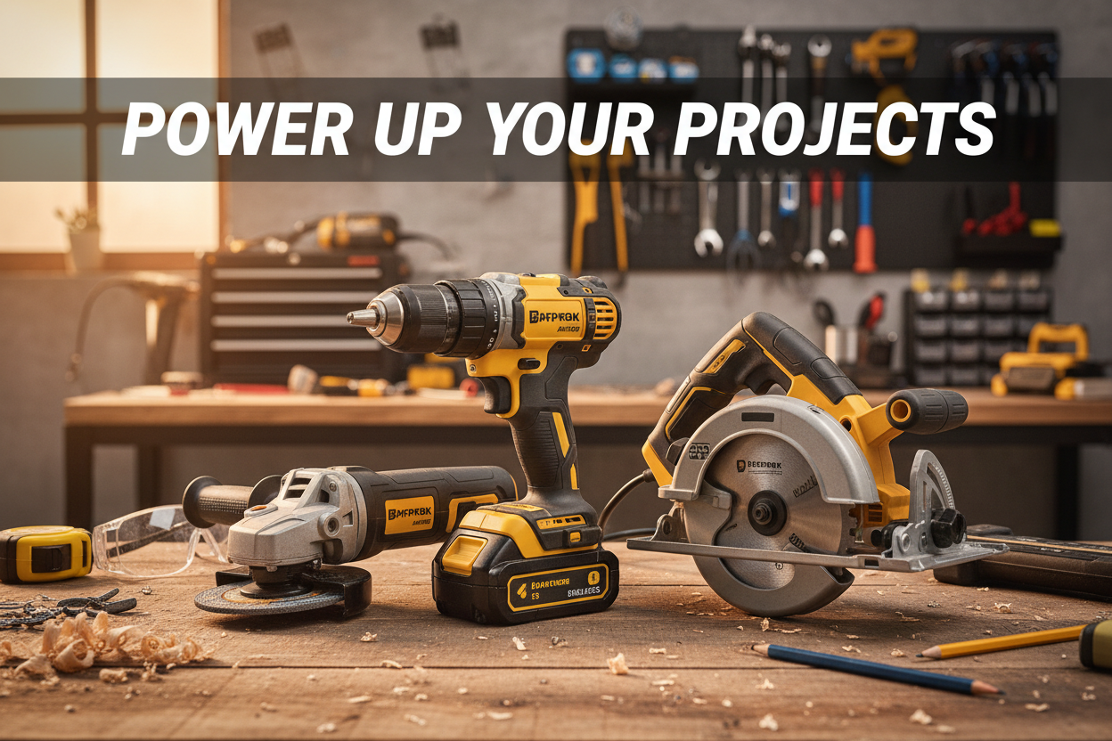 Power Tools 101: How to Choose the Right Power Tool for Every Job