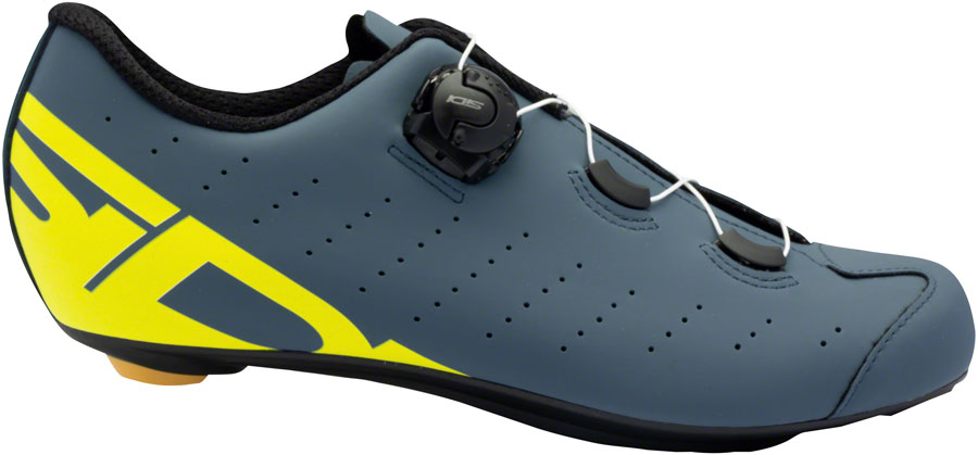 SIDI Fast 2 Road Shoes - Men's Blue/Yellow 45.5