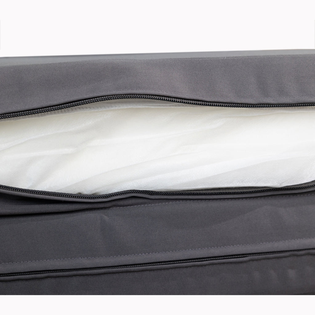 Gray Broadway Ian Chaise Lounge Cushion (Triple Folds)