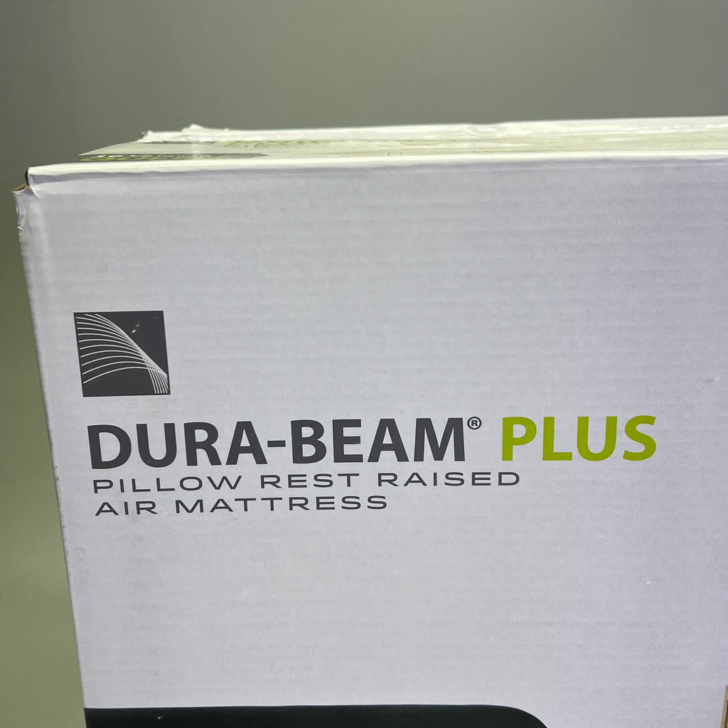INTEX Dura-Beam Plus Pillow Rest Air Mattress Built-In Pump Queen 16.5" 64123ED