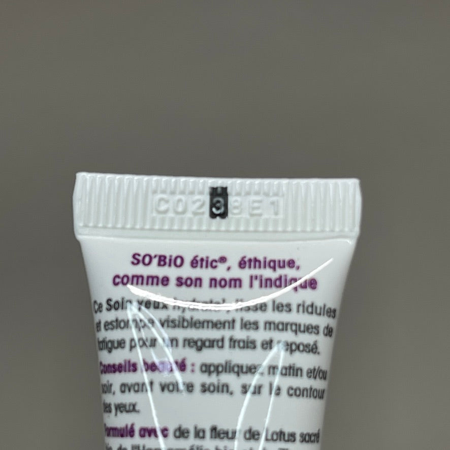 SO BIO ETIC (3-PACK) Anti-fatigue Smoothing Eye Contour .5 OZ (New)