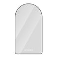 Arched LED Vanity Mirror With Time & Temperature Display