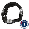 Abus 1200 Web Chain Lock Combo 4mm 110cm 3.6' Black