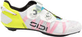 SIDI Wire 3 Road Shoes - Mens White/Yellow Fluo 44.5