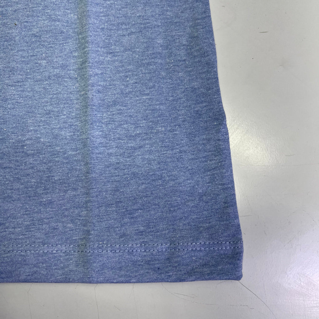 ZA@ U.S. POLO ASSN V-Neck Short Sleeve Tee Shirt Men's Sz XS Sedona Heather Blue