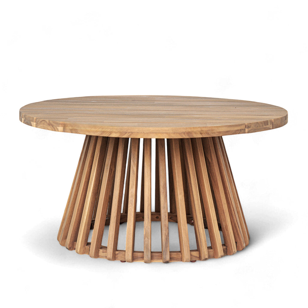 Acacia Wood Patio Coffee Table