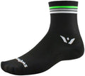 Swiftwick Aspire Four Socks - 4" Black Stripe Small