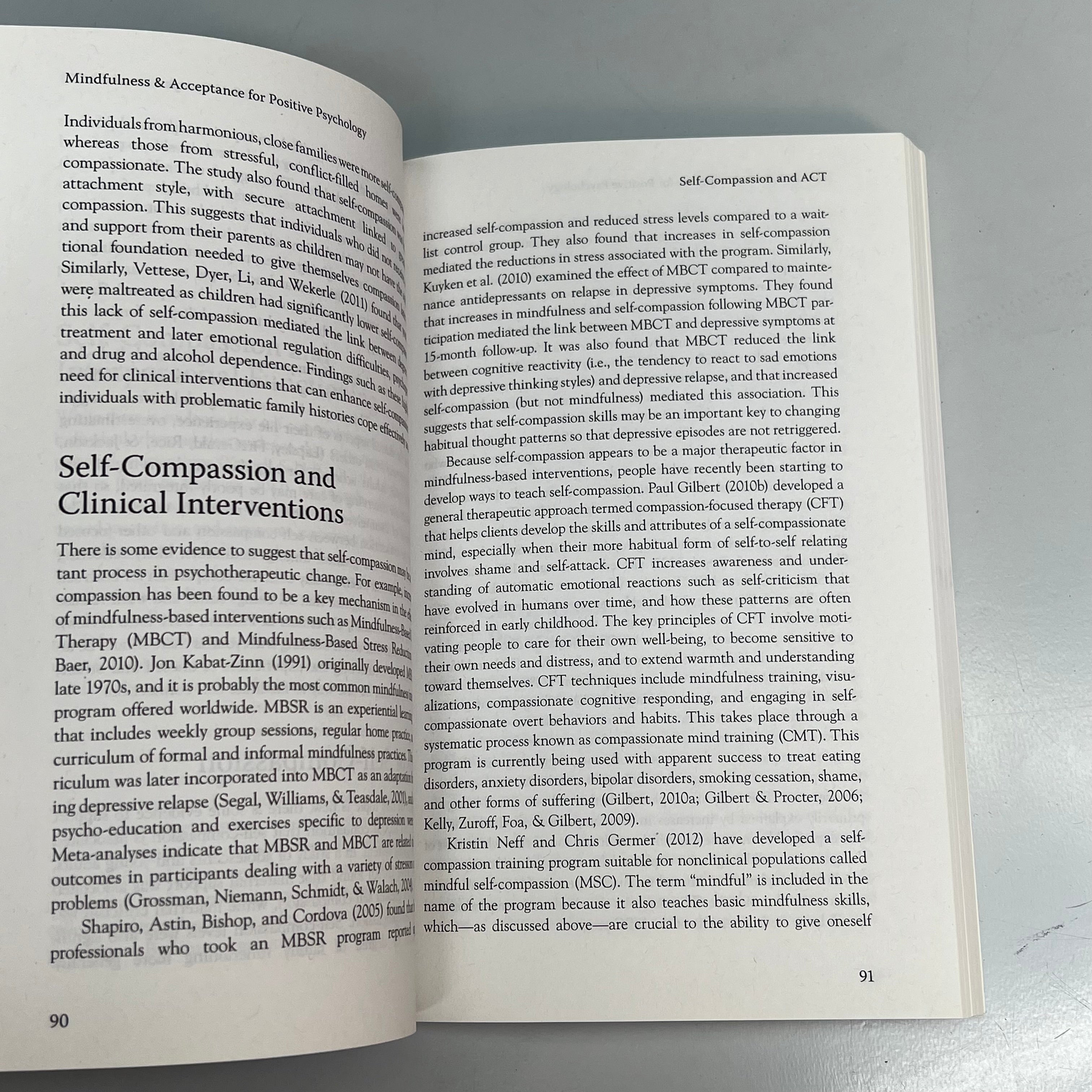 MINDFULNESS, ACCEPTANCE & POSTIVE PSYCHOLOGY Book Edited By Todd B & Joseph