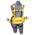 Delta Derrick Harness with Pass Thru Connection, Extended Back D-Ring - All Sizes