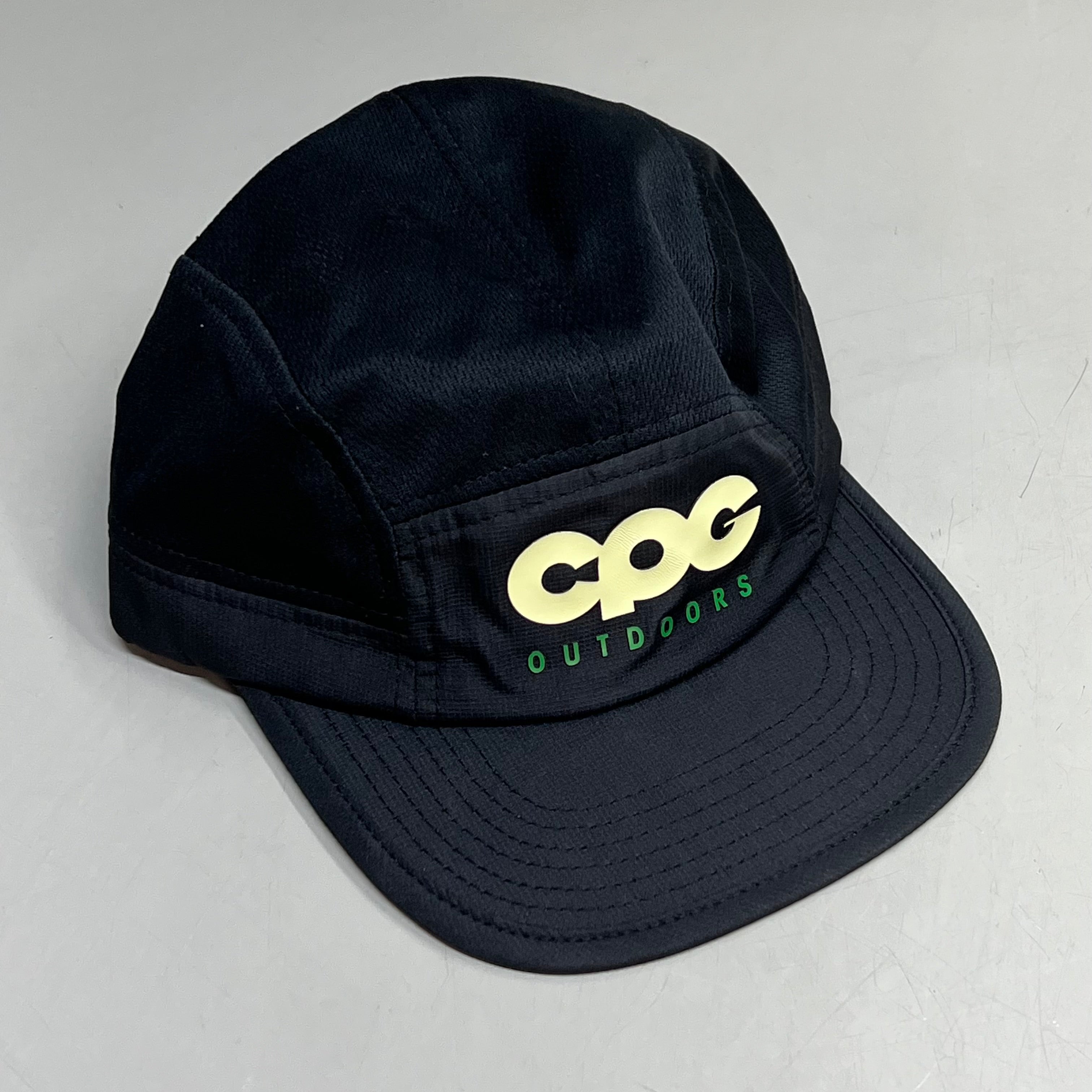 CPG Adjustable Ultra Breathable Outdoors Soft Brimmed Hat One Size Black