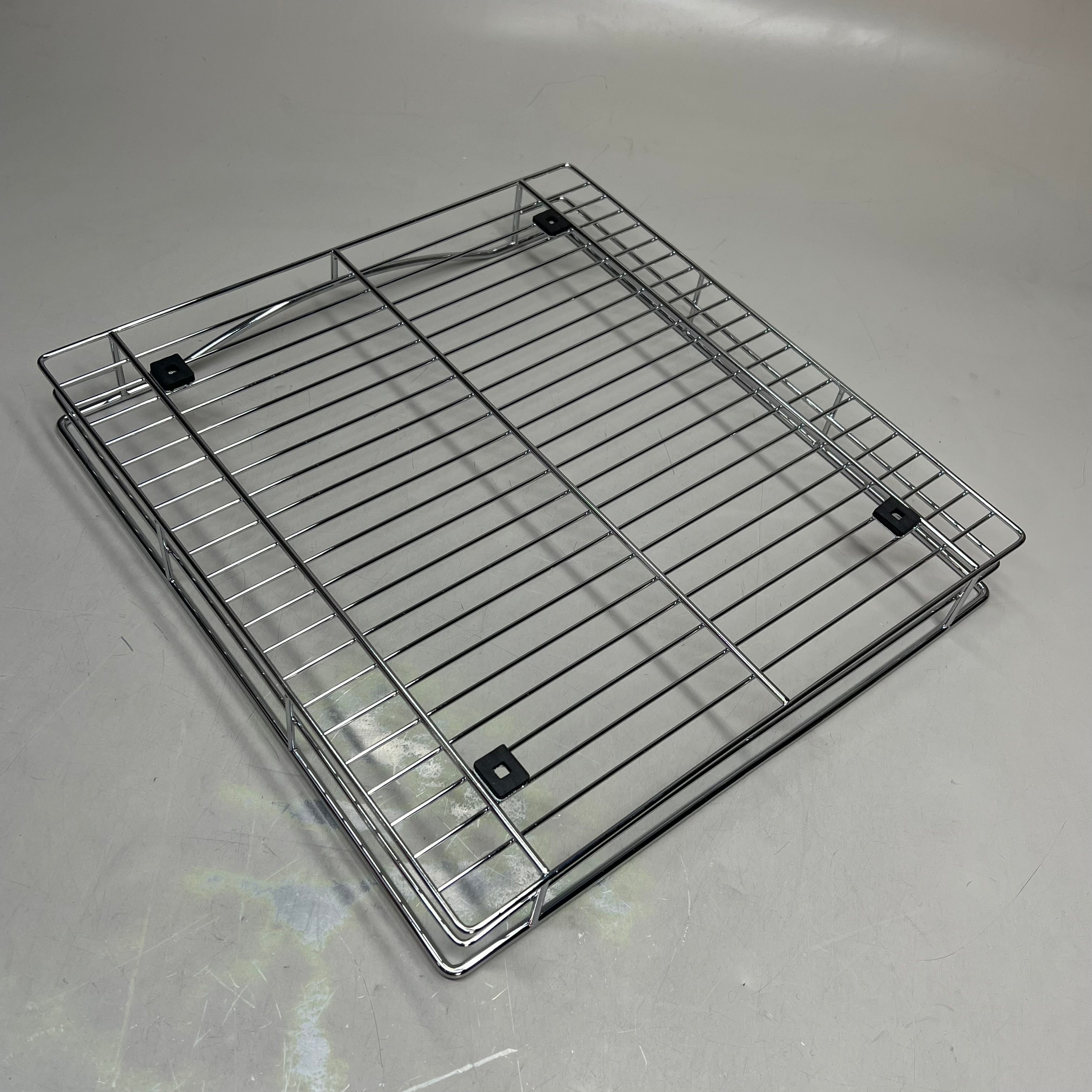 LYNK Easy Mount Professional Roll Out Cabinet Organizer 17"x18" Chrome 401718WB