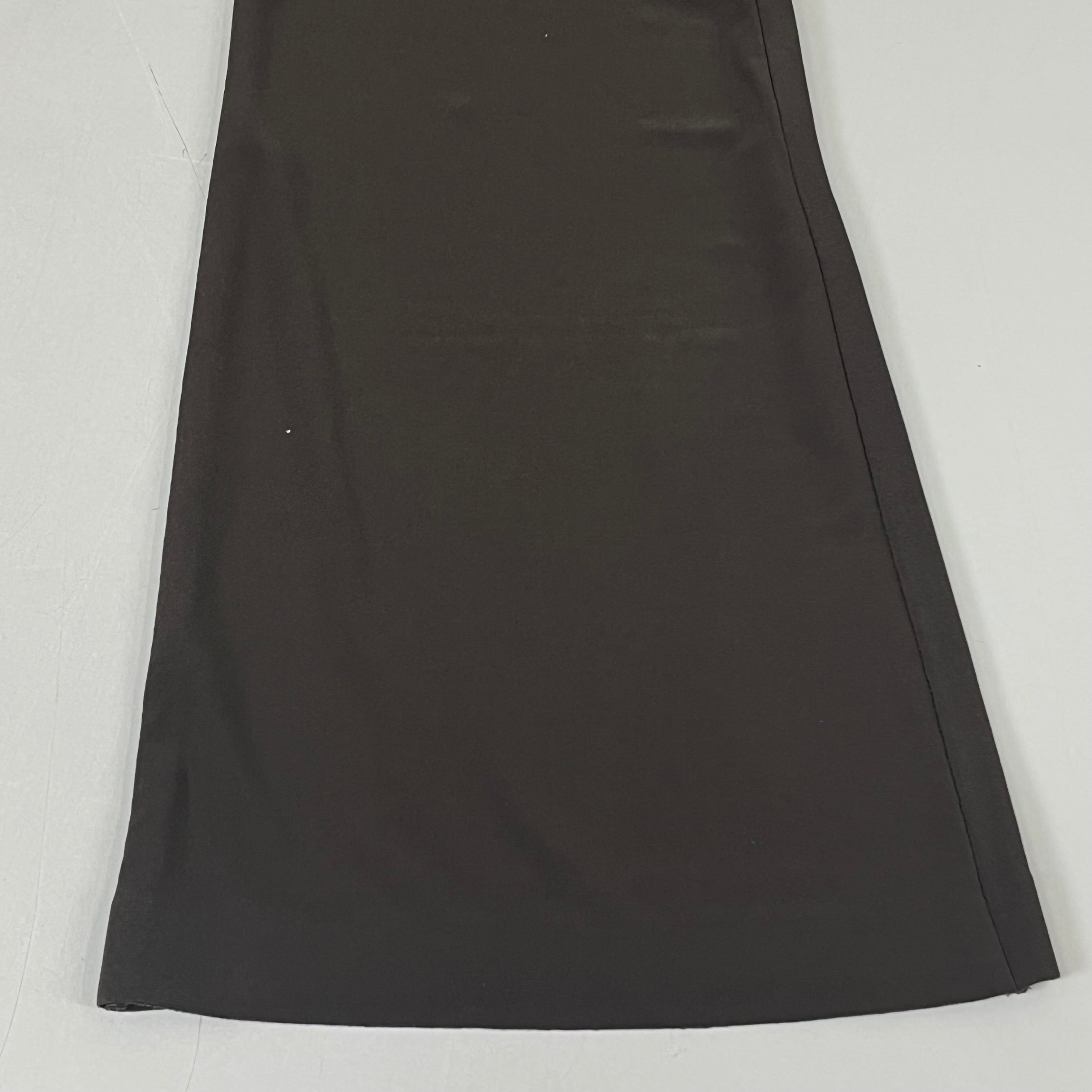 NORMA KAMALI Lightweight Slinky Jersey Fabric Boot Pant Women's Sz XS Chocolate
