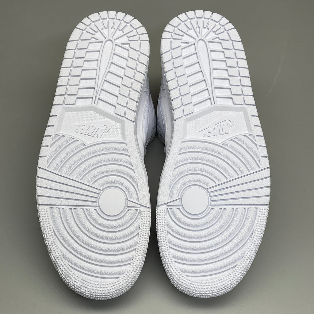 NIKE AIR JORDAN 1 Low Triple White Women's Sz 9 DV0990-111 (New in Box)