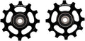 CeramicSpeed Pulley Wheels SRAM AXS Road 12-Speed - 12 Tooth Coated Races Alloy BLK