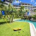 Portable Badminton Set Outdoor Sport Game Set with 2 Shuttlecocks