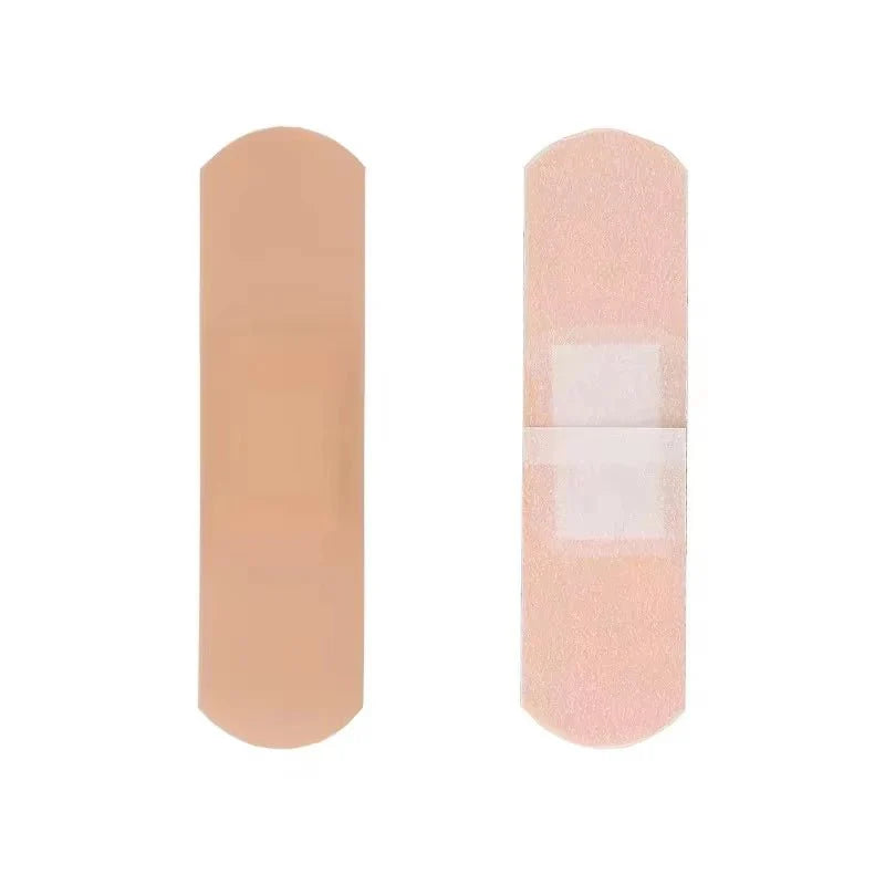100 Piece Waterproof Adhesive Bandages | Breathable Hemostatic First Aid Strips