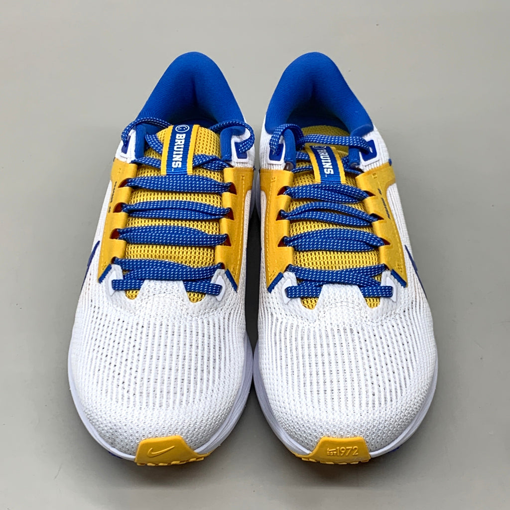 NIKE Zoom Pegasus 40 Shoes UCLA White/Signal Blue-Gold 15.5 Women's 14 Mens DZ5988 100