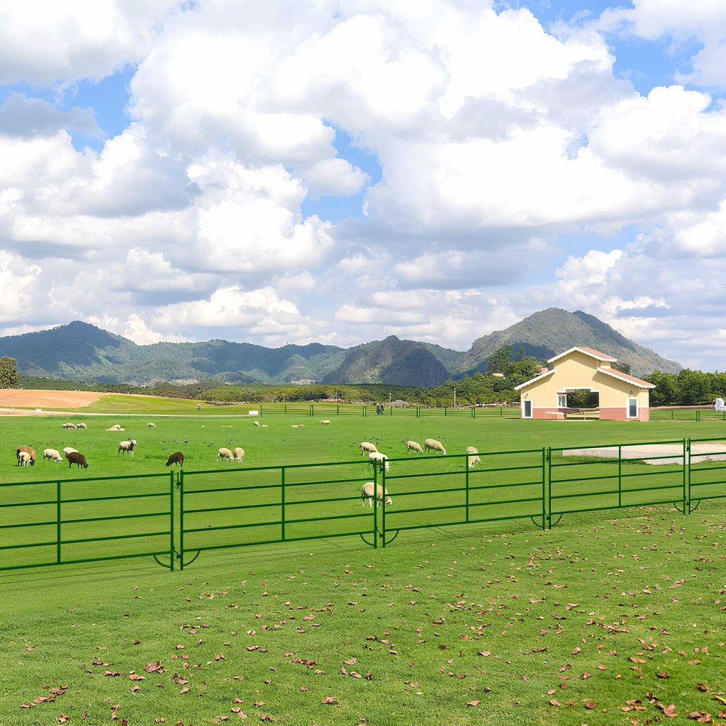 10x5 ft Cattle Panels Livestock Fence Panels, 28pcs