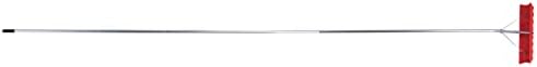Extreme Max 5600.3288 Poly Roof Rake - 21' Reach with 23" Blade,Red