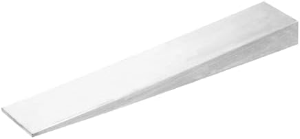 HARFINGTON Stainless Steel Flange Wedge, 13/16" x 1-9/16" x 9-1/16" Metal Right Angle Wedges Shims Spreading Flanges Triangle Pipefitting Welding Underpinning Tool for Lathe Milling Machine
