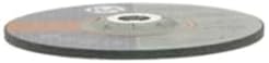 Benchmark Abrasives 7" Aluminum Oxide Pro Depressed Center Grinding Wheel, 1/4" Thick, 7/8" Arbor for Cutting Grinding Stock Removal on Metal, Steel, Cast Iron - 25 Pack