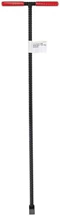 HOMESTEAD 36" Water Meter Key - Steel T Handle, Water Key Shut Off Tool with U-shaped head