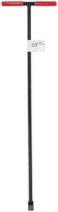 HOMESTEAD 36" Water Meter Key - Steel T Handle, Water Key Shut Off Tool with U-shaped head
