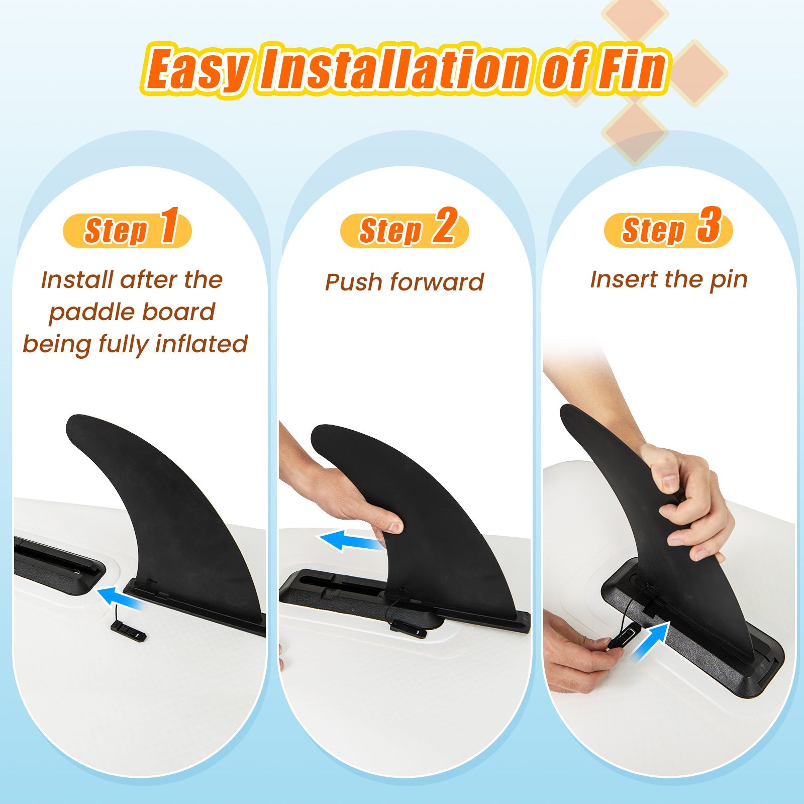 11 Feet Premium SUP Inflatable Stand Up Paddle Board-L