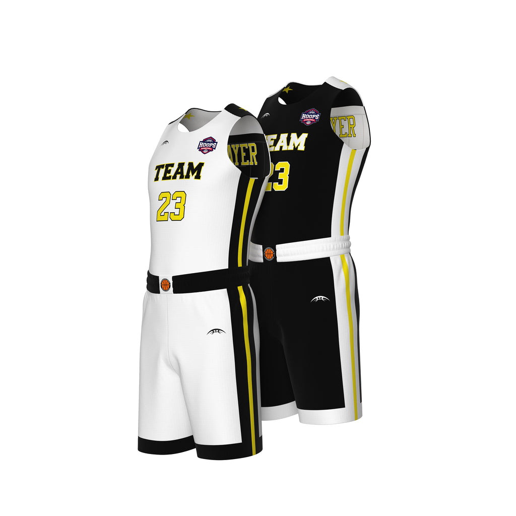 Custom Basketball Reversible Uniform - Kentucky Pattern (Sublimated, Team Order)
