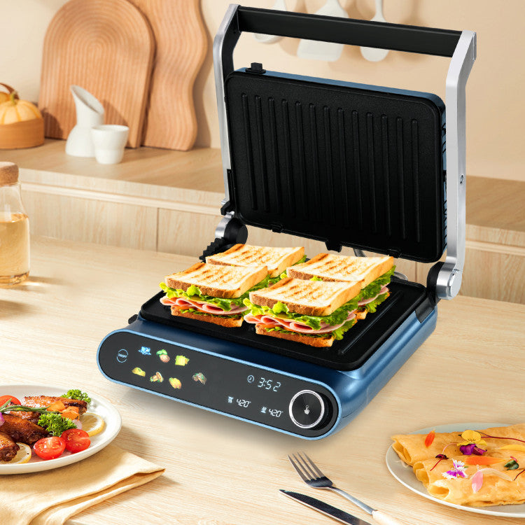 1200W Press Grill with LED Display