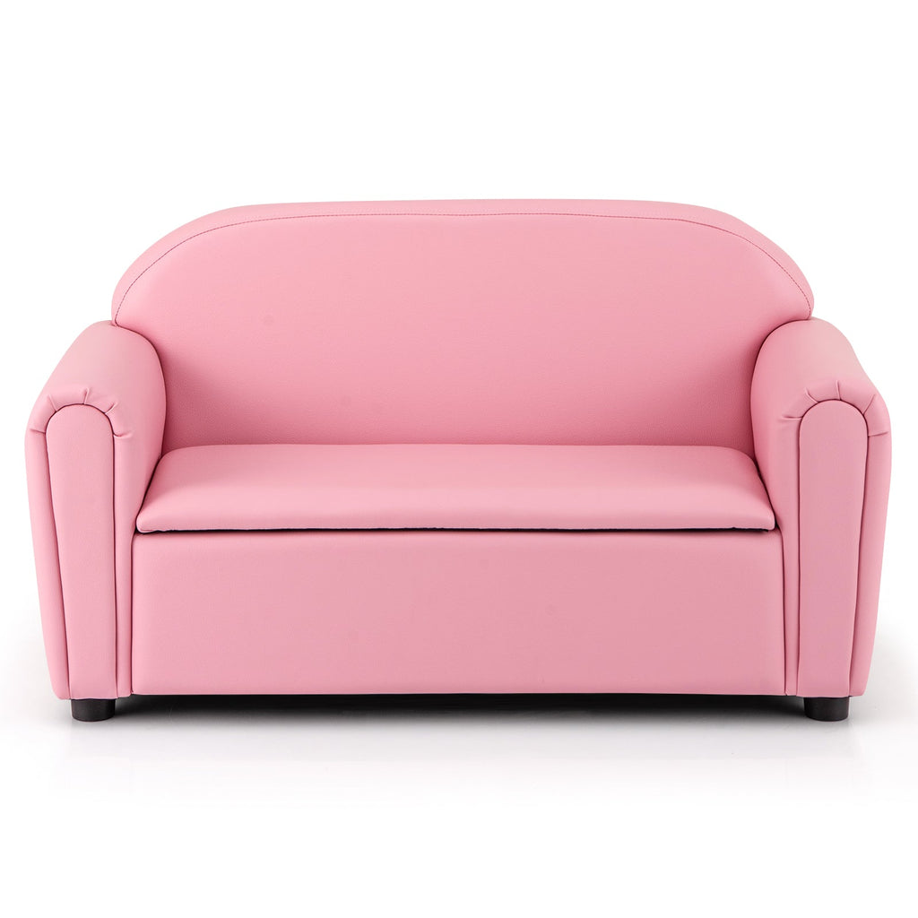 Kids Sofa Armrest Chair with Storage Function