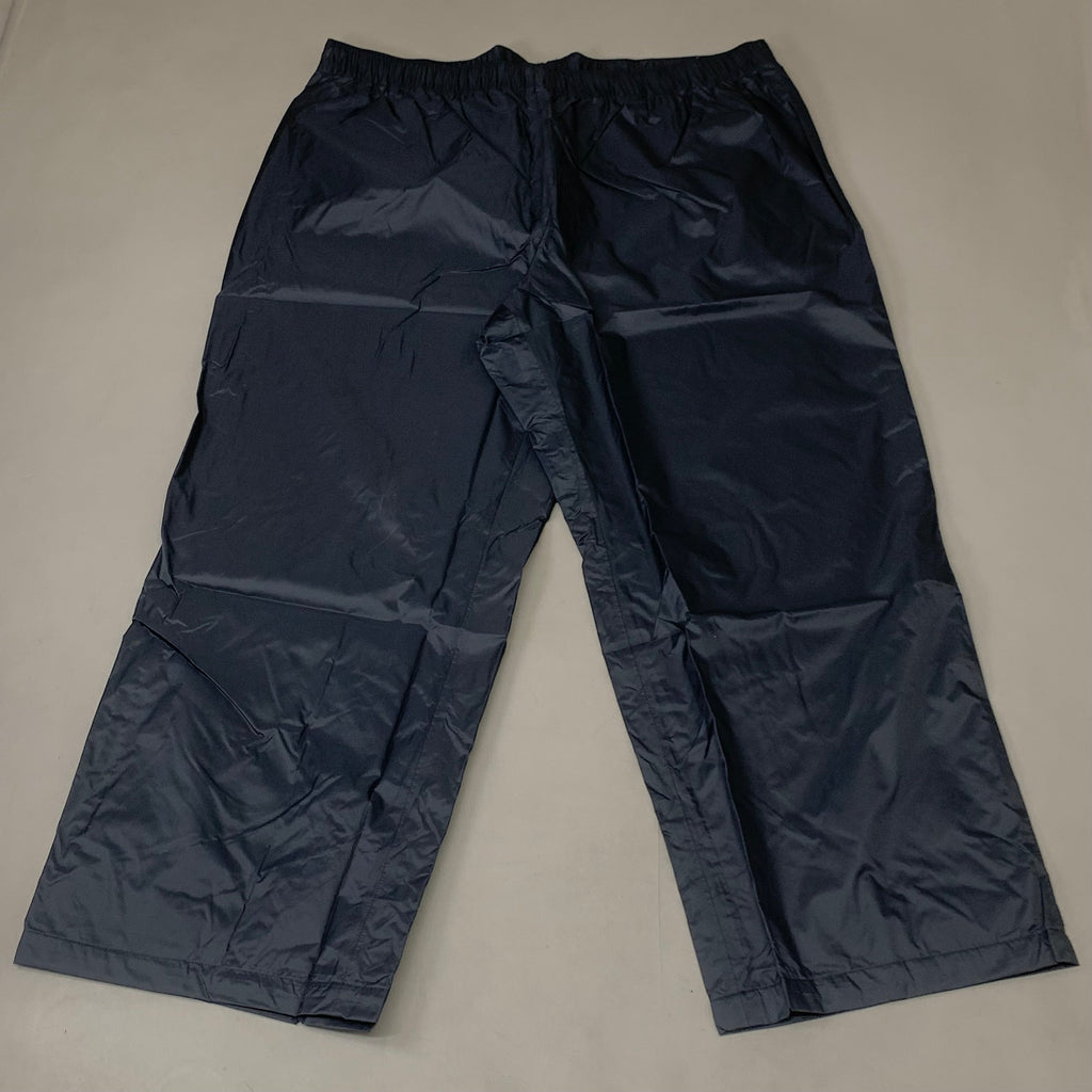 COLUMBIA Rebel Roamer Rain Pant Softshell Men's Sz XXL Inseam 32" Black XM8175-010