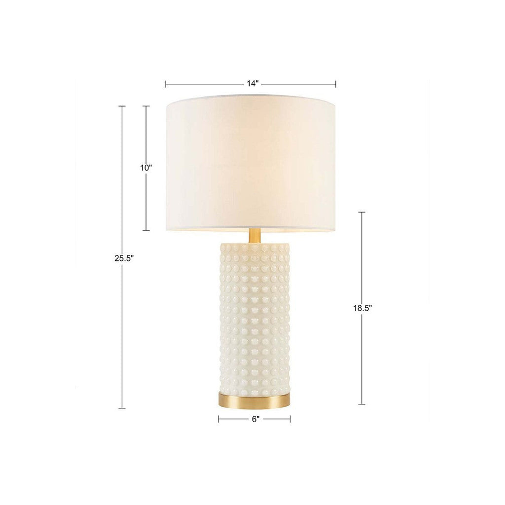 Textured Dot Table Lamp