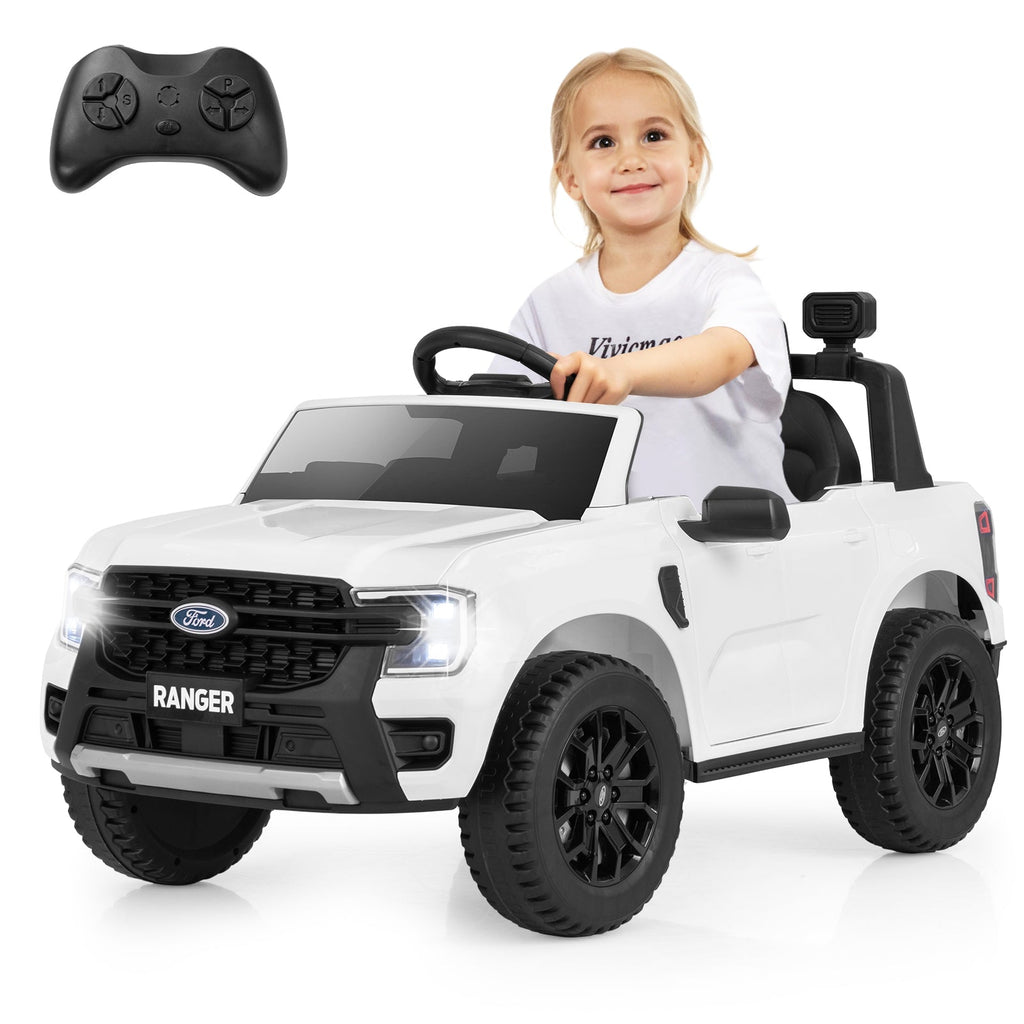 12V Electric Kids Ride on Car Licensed Ford Ranger with Remote Control and Music
