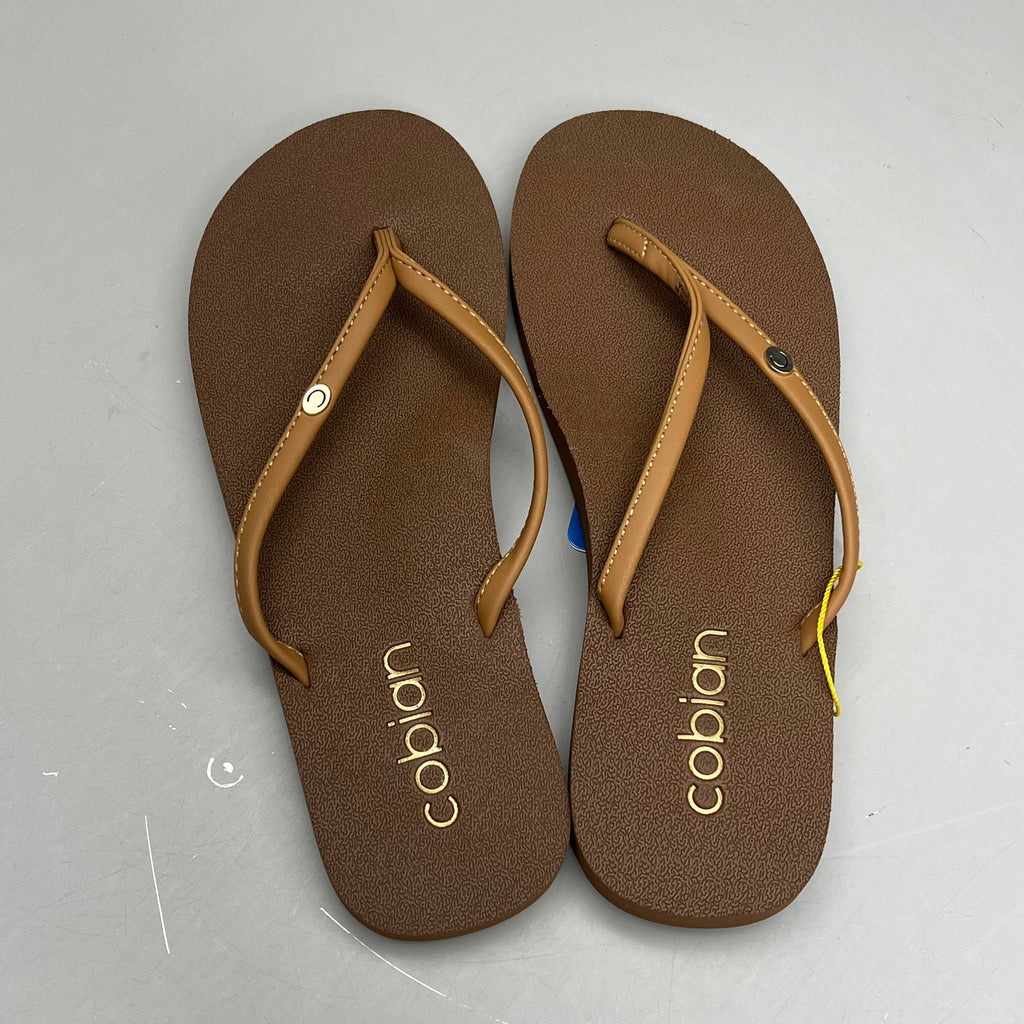 COBIAN Nia's Bounce 2 Synthetic Leather Sandals Women's Sz 10, EU 41 Tan NIA25-230-10