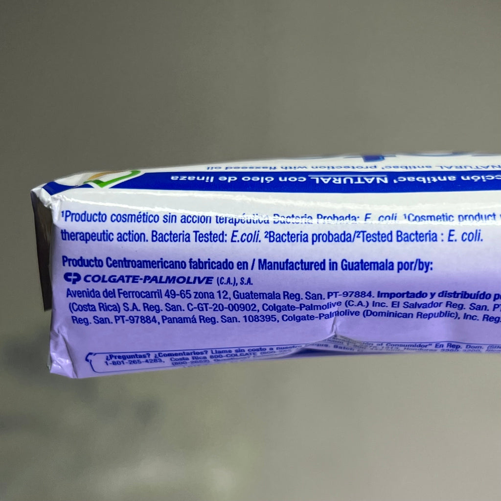 PROTEX (12 PACK) Oats & Flaxseed Oil +Prebiotic Natural Antibac Bar Soap 3.88oz