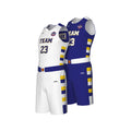 Custom Basketball Reversible Uniform - Eagle Pattern (Sublimated, Team Order)