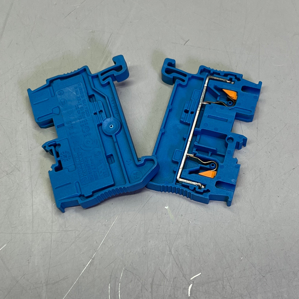 PHOENIX CONTACT Feed Through Terminal Block 1 Deck Level  PT 2.5 BU Blue 3209523
