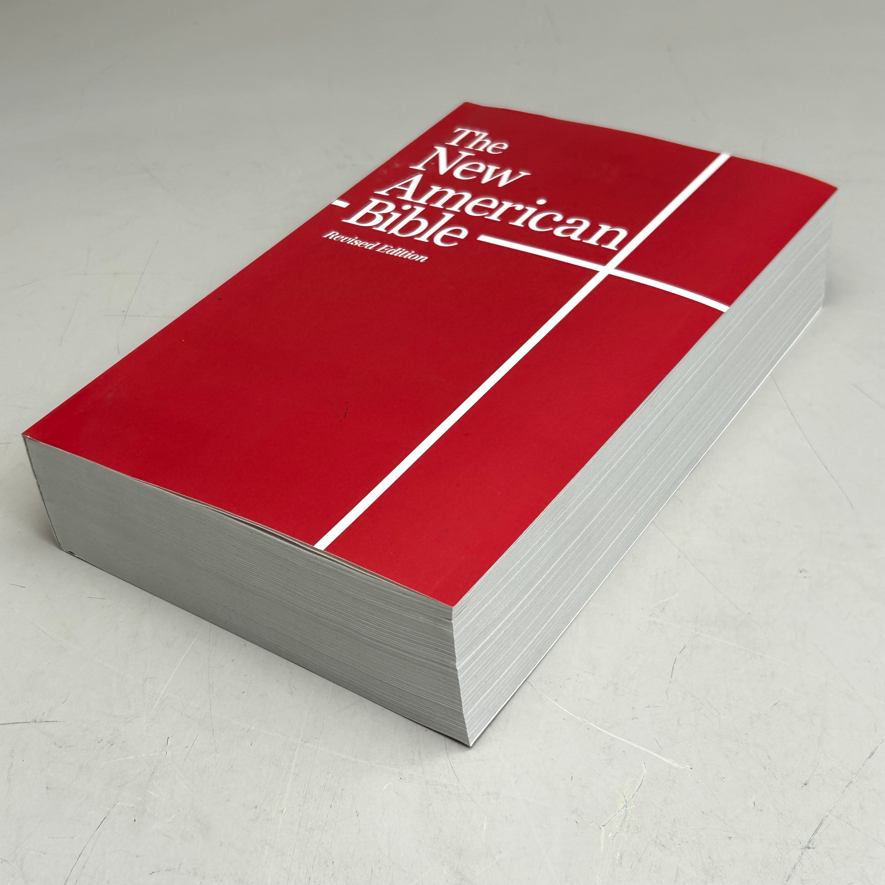 WORLD BIBLE PUBLISHING The New American Bible Revised Edition  1394 Pages Red