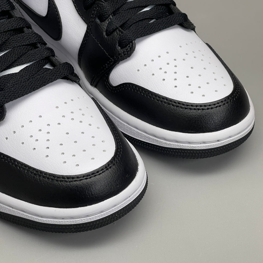 NIKE AIR JORDAN 1 Mid Panda Shoe Women's Sz 11 Black / White DV0991-101 (New)