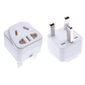 Square Three Plug Power Conversion Adapter