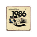 New Retro Car Tin Painting