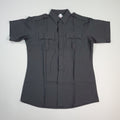 FIRST CLASS Short Sleeve Uniform Shirt Men's Sz L Black LS03 (New)