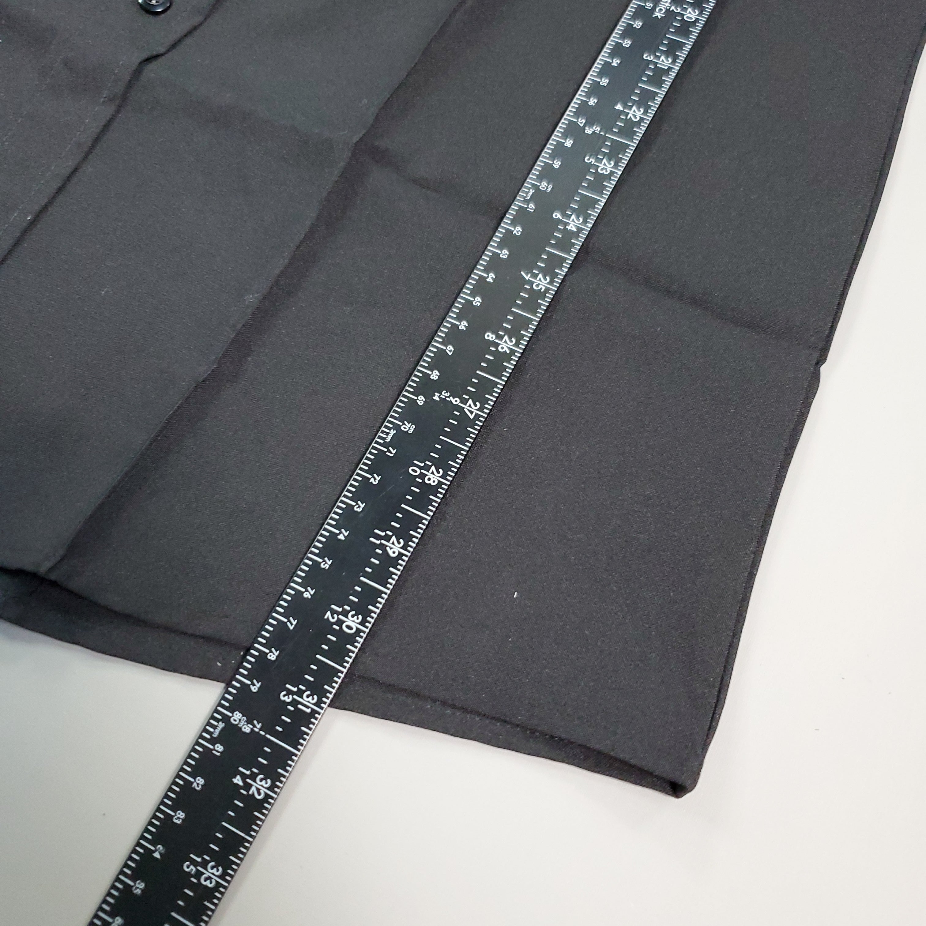 FIRST CLASS Short Sleeve Uniform Shirt Men's Sz L Black LS03 (New)