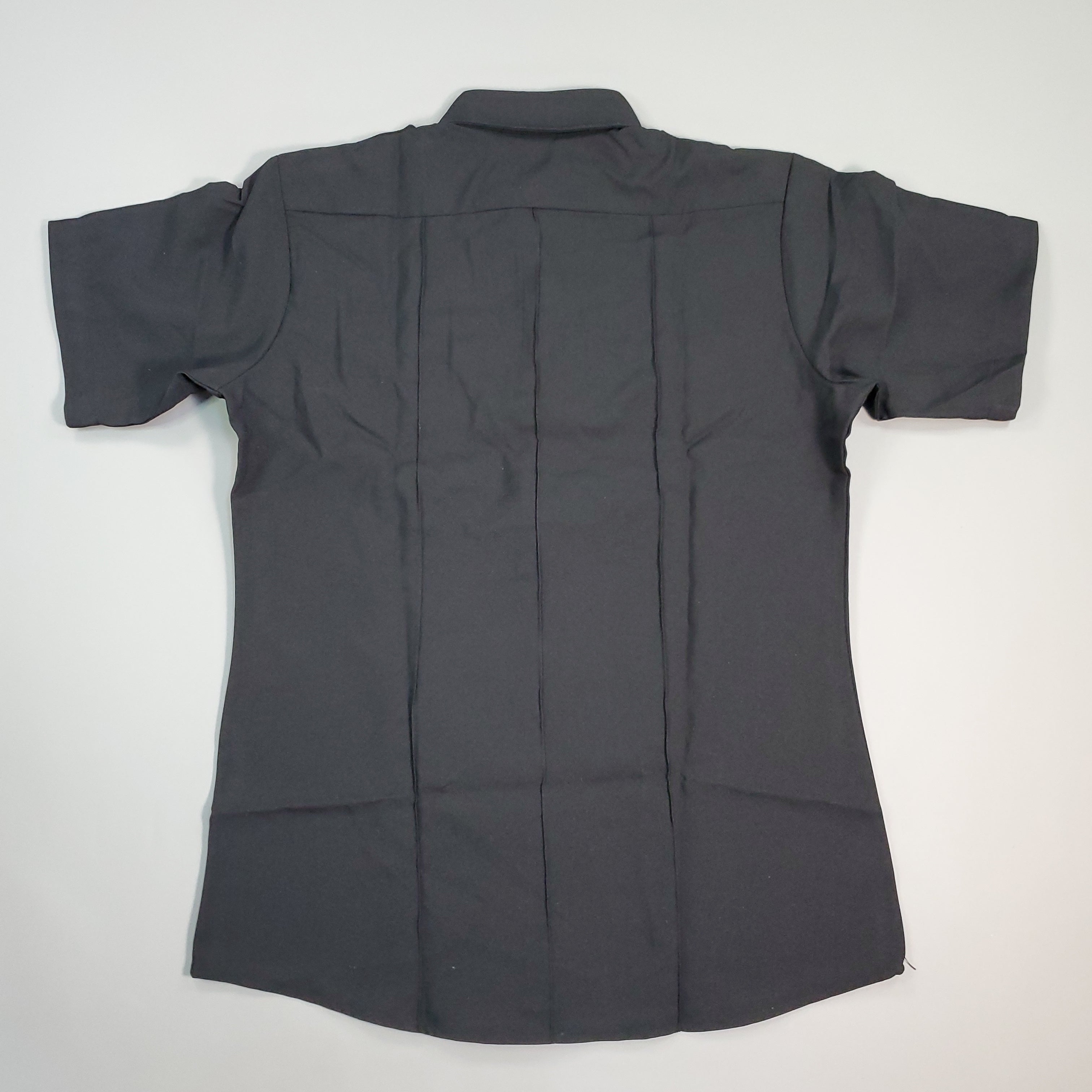 FIRST CLASS Short Sleeve Uniform Shirt Men's Sz L Black LS03 (New)