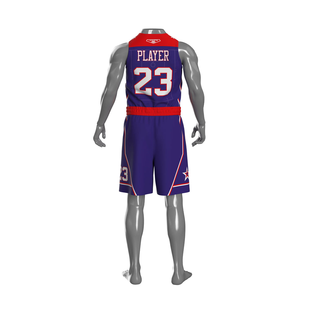 Custom All-Star Basketball Uniform - 166 Orlando