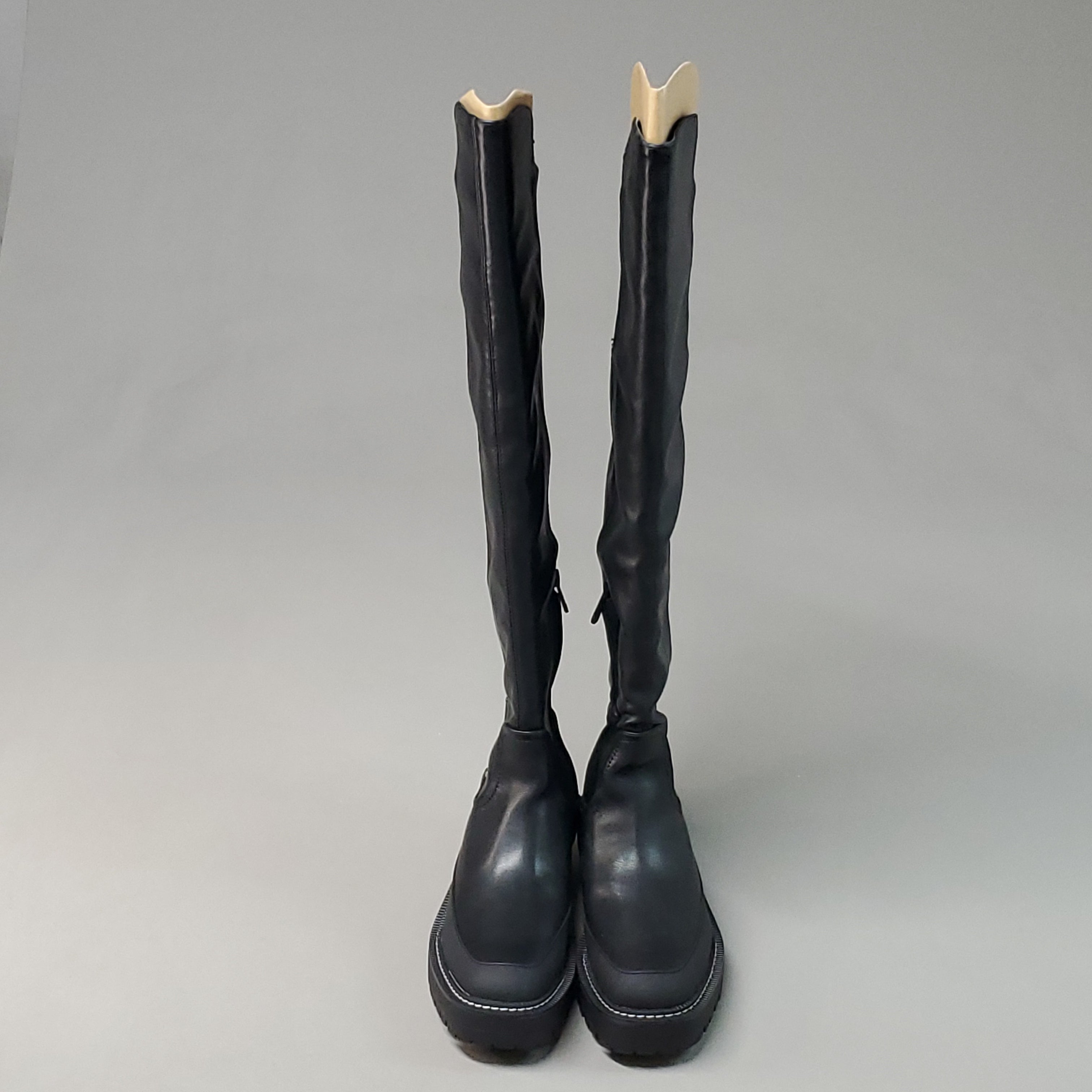 Sam Edelman Lerue Nappa Black Tall Boots Women’s 7.5 M H8522L1001 New
