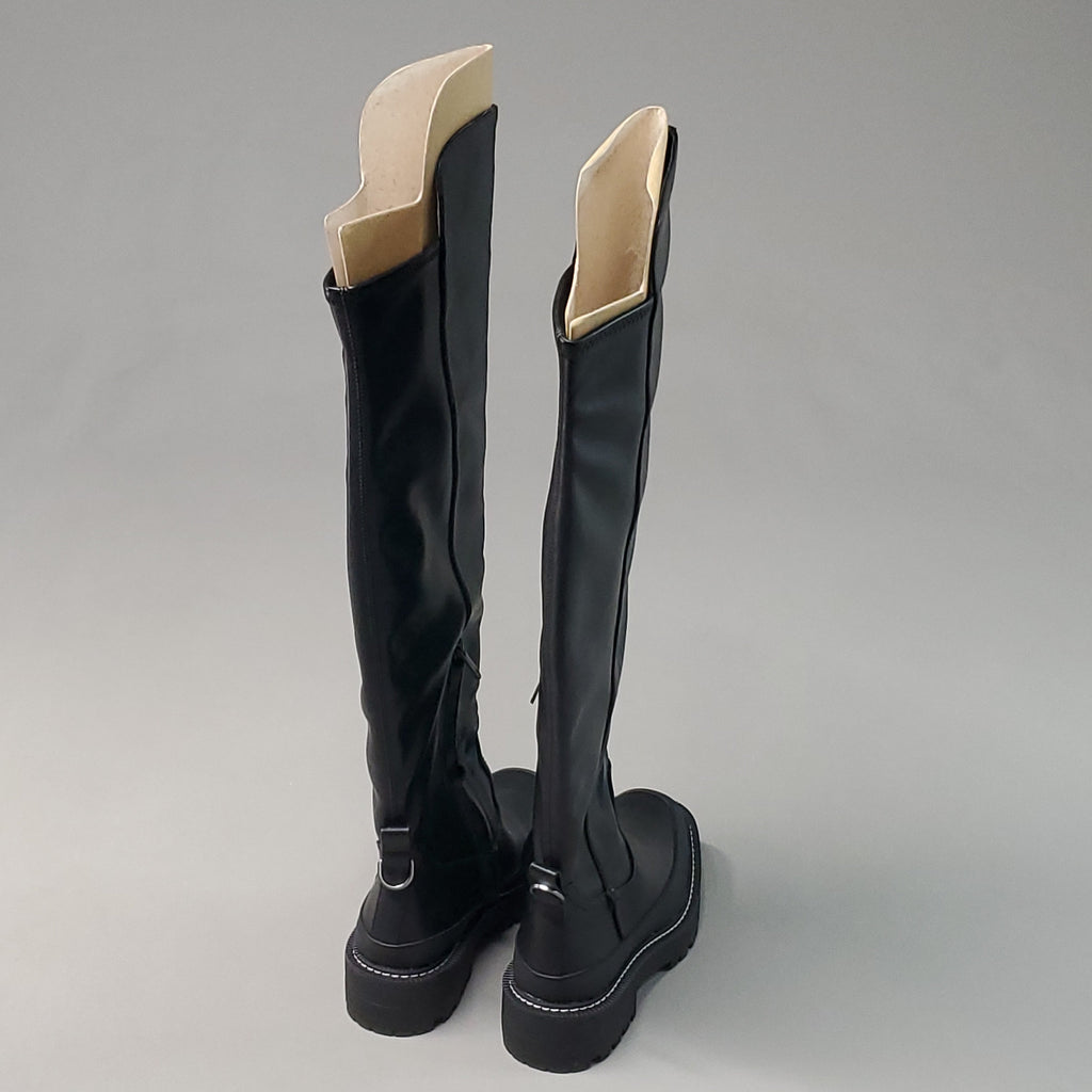 Sam Edelman Lerue Nappa Black Tall Boots Women’s 7.5 M H8522L1001 New