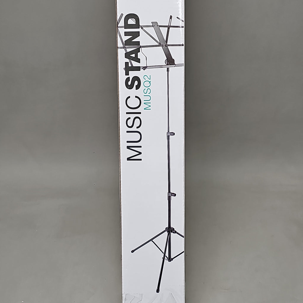 STAGG Economy Foldable Music Stand MUSQ2 Black (New)